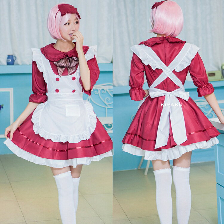 メイド服 コスプレ メイド 服 可愛い ウェイトレス コスチューム 衣装 仮装 大人用...