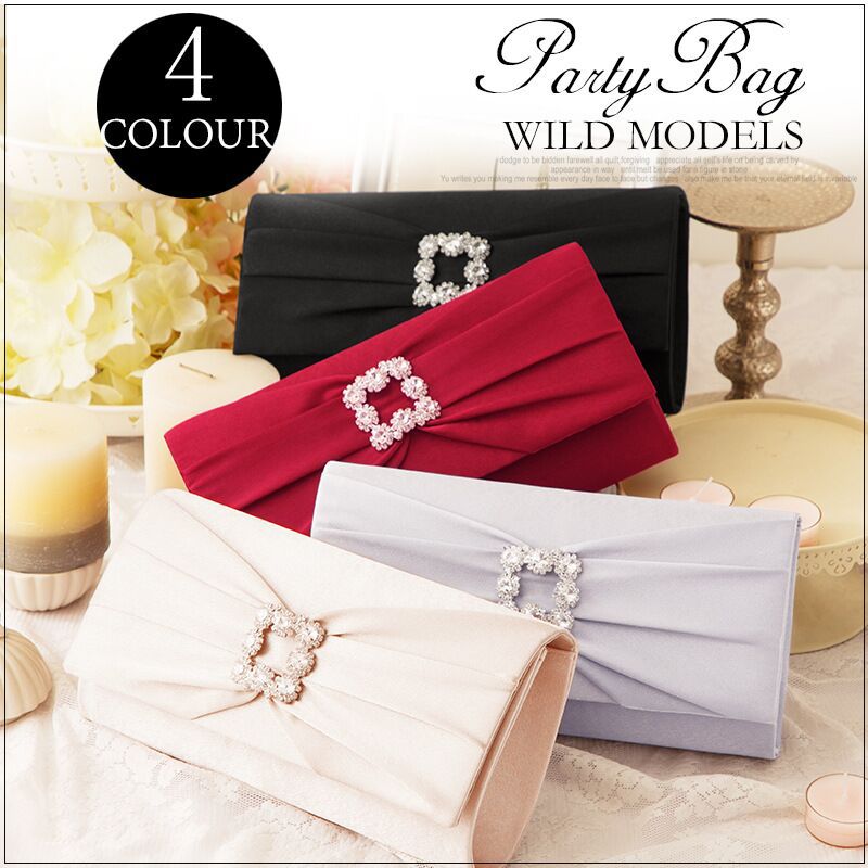 収納力抜群 大きめバッグ レディースバッグ パーティーバッグ クラッチバッグ ファッションバッグ 3WAY(T)