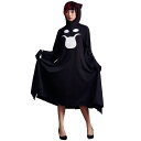 ハロウィン衣装 2set メイド服 フード付きワンピース (T)