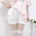 裾レース ペチコートパンツ (T)