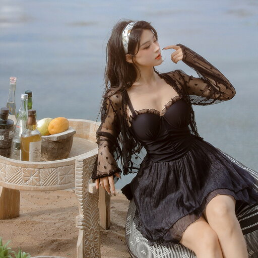 2L〜6L 水着 水泳 海水浴 ビーチ お嬢様 ドット柄カーディガン ワンピース 水着 2set(T) 2L〜6L 水着 水泳 海水浴 ビーチ お嬢様 ドット柄カーディガン ワンピース 水着 2set(T)