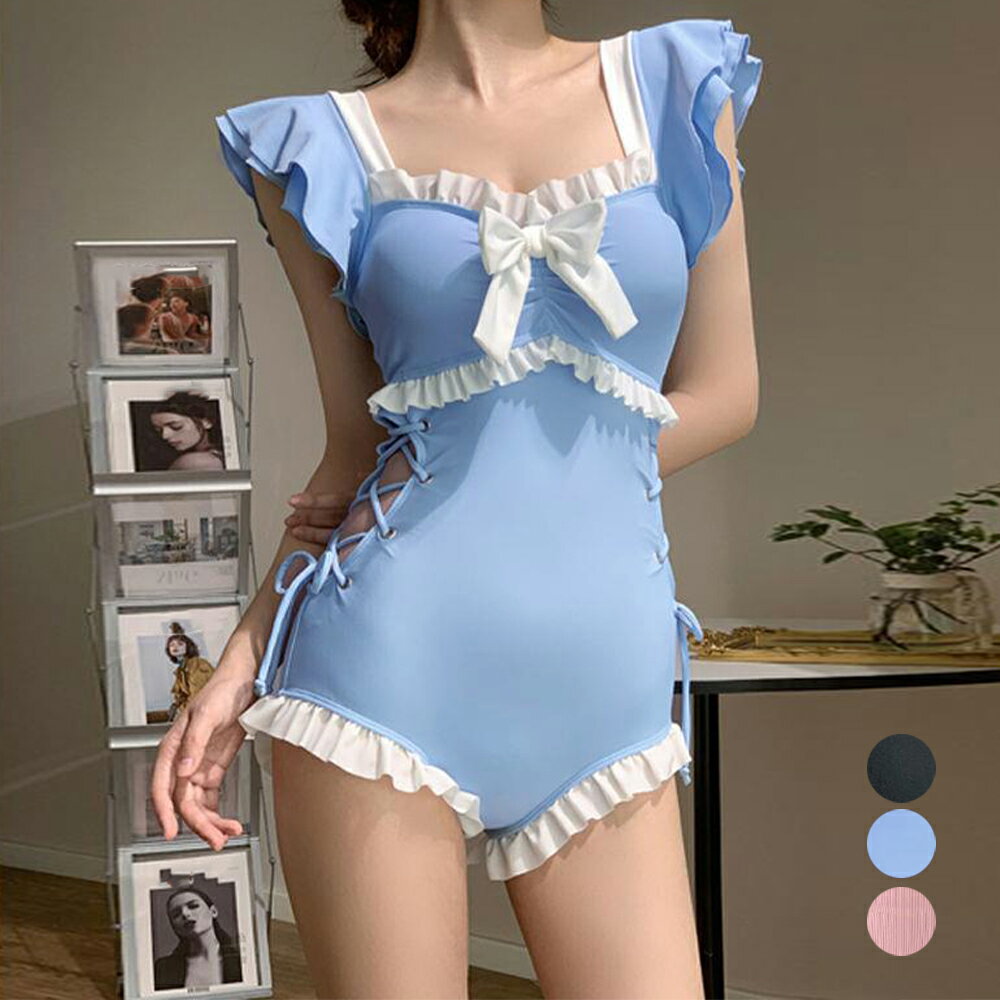 ワンピース かわいい 可愛い おしゃれ 水着 レディース モノキニ(T)