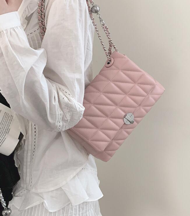 レディースバッグ ショルダーバッグ チェーンバッグ PU[K](T)