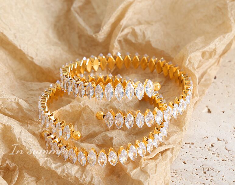 レディースアクセサリー ブレスレット[K](T)(4)