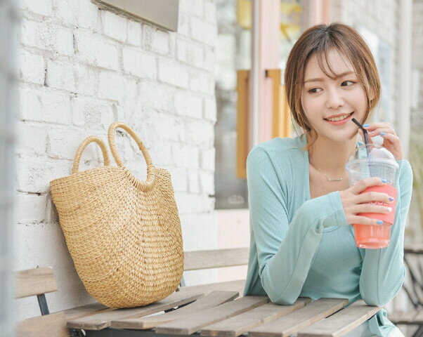 レディースカゴトートバッグ (T)(4)