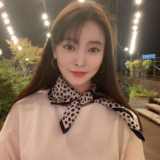 スカーフ レディース 豹柄 レオパード 韓国 ファッション 雑貨 かわいい おしゃれ 北欧 送料無料 [K] (T)