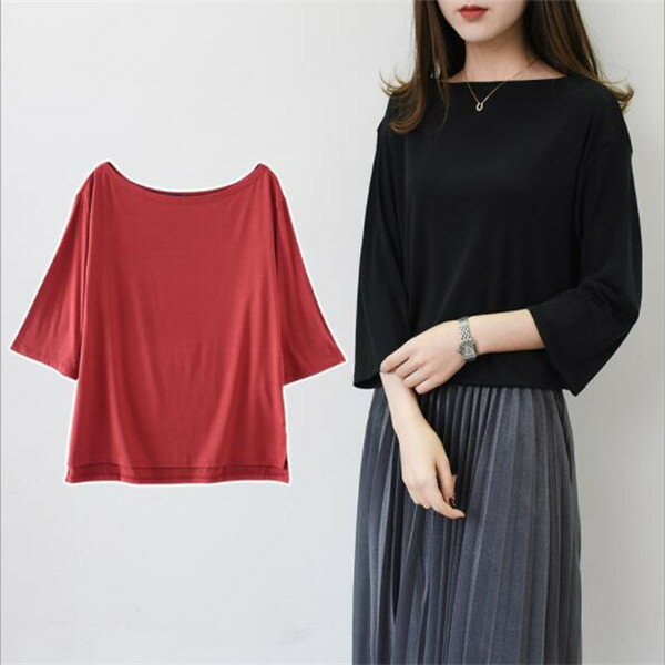 Other - Tシャツ 半袖 コットン ゆるやか レディース 韓国 ファッション 雑貨 かわいい おしゃれ 北欧 送料無料 [K] (T)