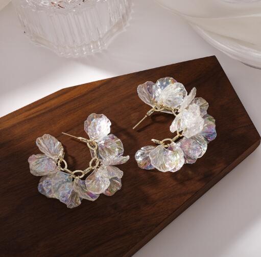 ピアス アクセサリー S アクリル C形 オシャレ 可愛い レディース 韓国 ファッション 雑貨 かわいい おしゃれ 北欧 送料無料 [K] (T)のサムネイル