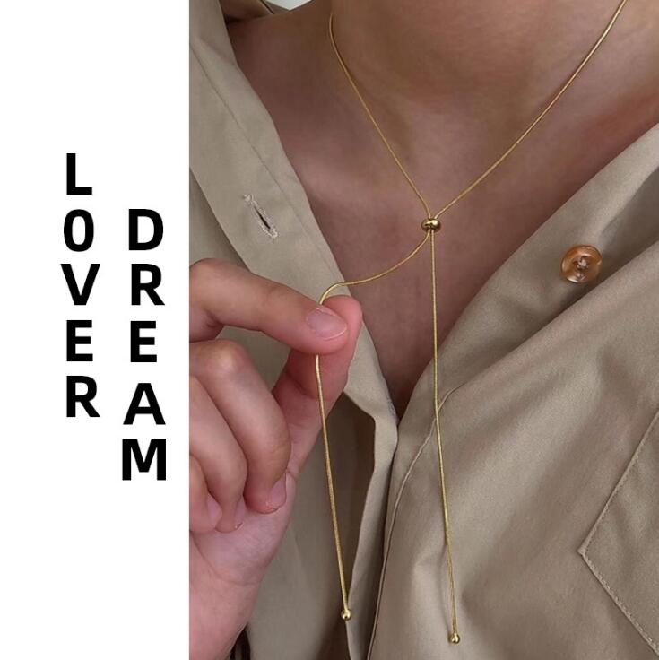 Rakuten - アクセサリー ネックレス ビンテージ 調節可能 韓国 ファッション 雑貨 かわいい おしゃれ 北欧 送料無料 [K] (T)