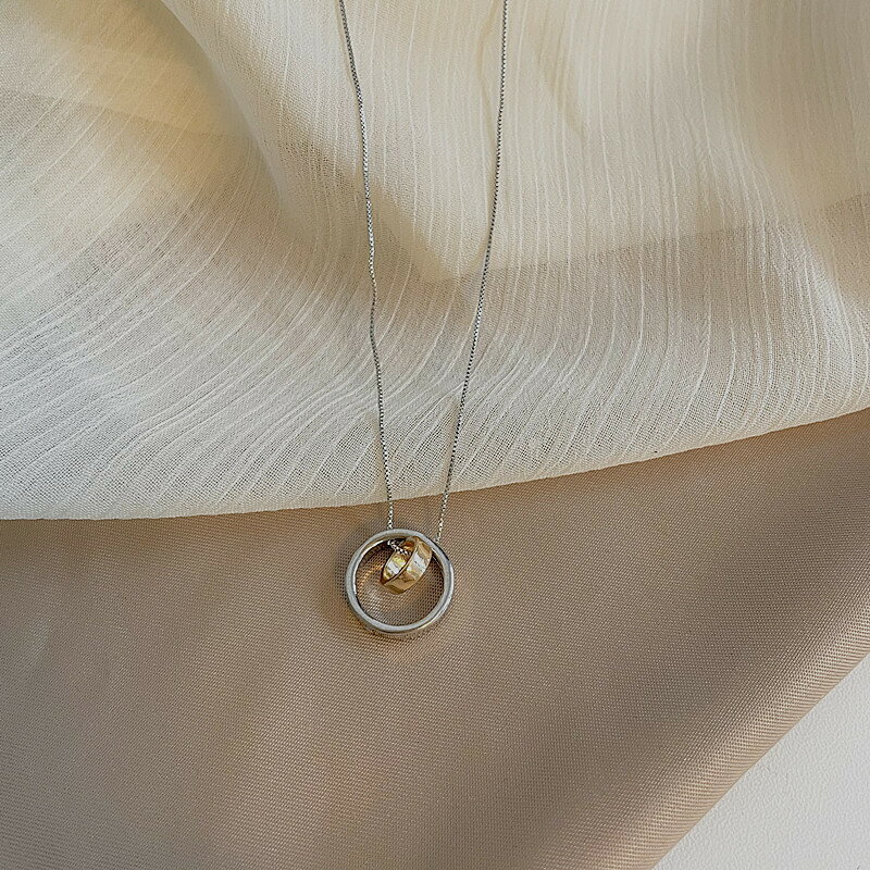 ネックレス アクセサリー 金属 レディース 個性 可愛い レディース アパレル カジュアル 韓国 ファッション 雑貨 かわいい おしゃれ 北欧 送料無料 [K] (T)