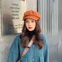 帽子 キャップ キャスケット ウール ビンテージ 韓国 ファッション 雑貨 かわいい おしゃれ 北欧 送料無料 [K] (T)