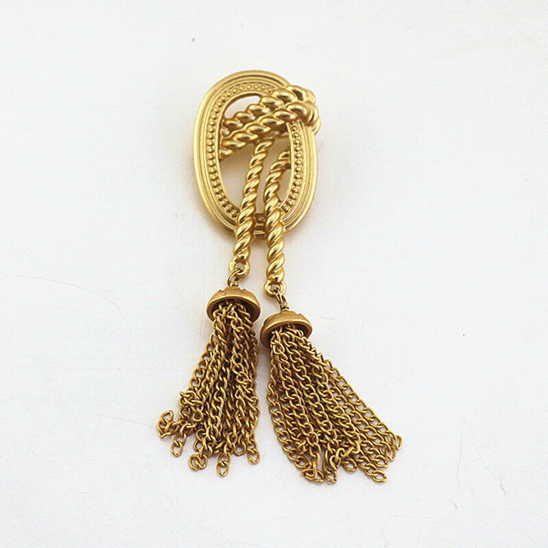 ブローチ プレゼント ビンテージ チェーン デザイン 欧米風 韓国 ファッション 雑貨 かわいい おしゃれ 北欧 送料無料 [K] (T)