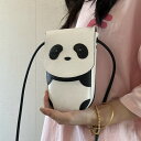 かわいいパンダ・象デザインショルダーバッグ (T)