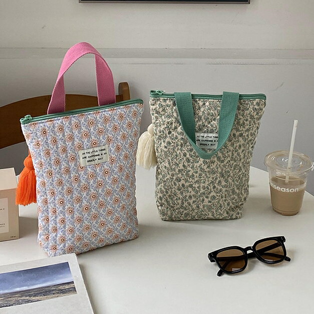 花柄トートバッグ (T)