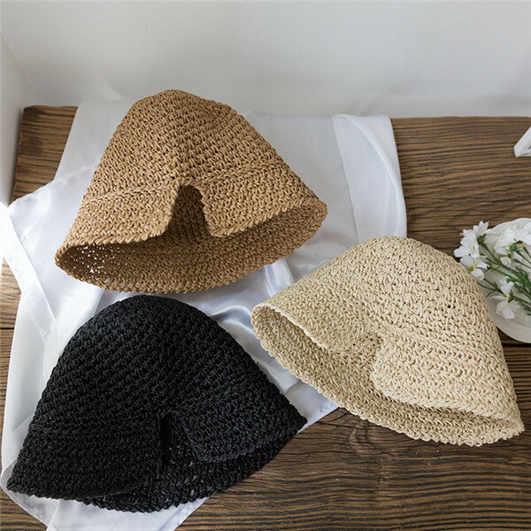 バケットハット　夏UVカット (T)(4)