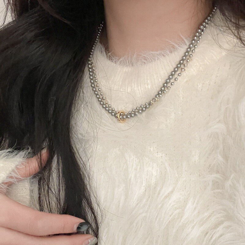 Other - ネックレス パール ボール デザイン アクセサリー 韓国ファッション[K](T)