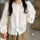 レディーストップス ブラウス シャツ (T)(4)