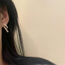 メタルデザインピアス (T)(4)
