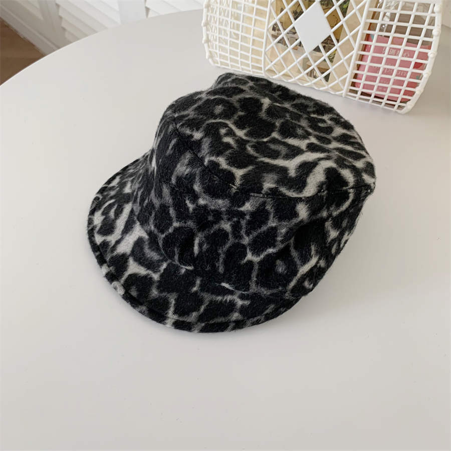 ヒョウ柄レオパードキャップ (T)