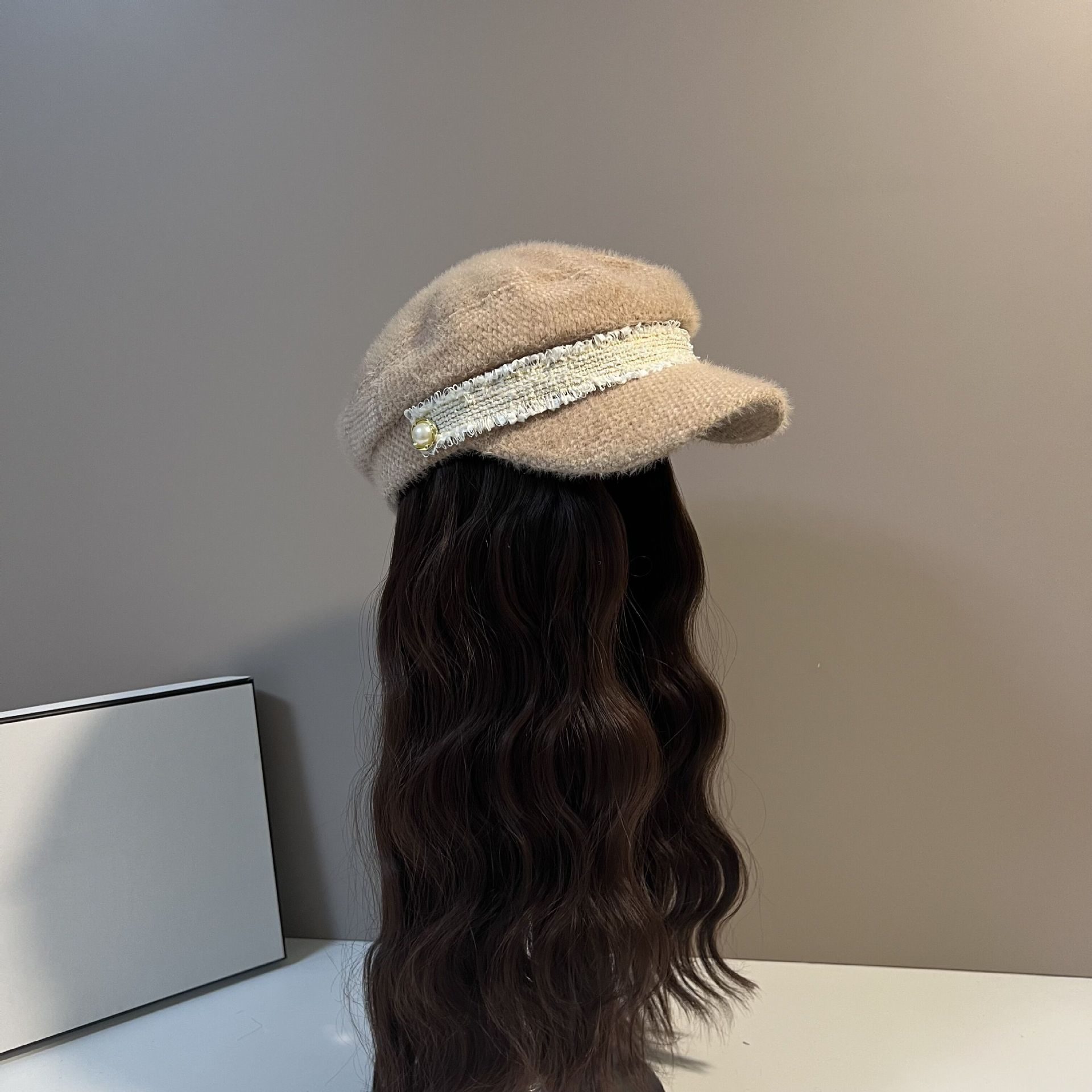 キャスケット　韓国ファッション　レディース (T)