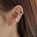 イヤーカフ レディース アクセサリー ファッション 金属風 デザイン (T)(4)