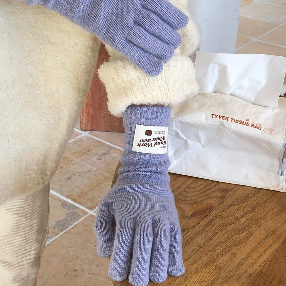 レディース手袋　韓国ファッション　秋冬 (T)