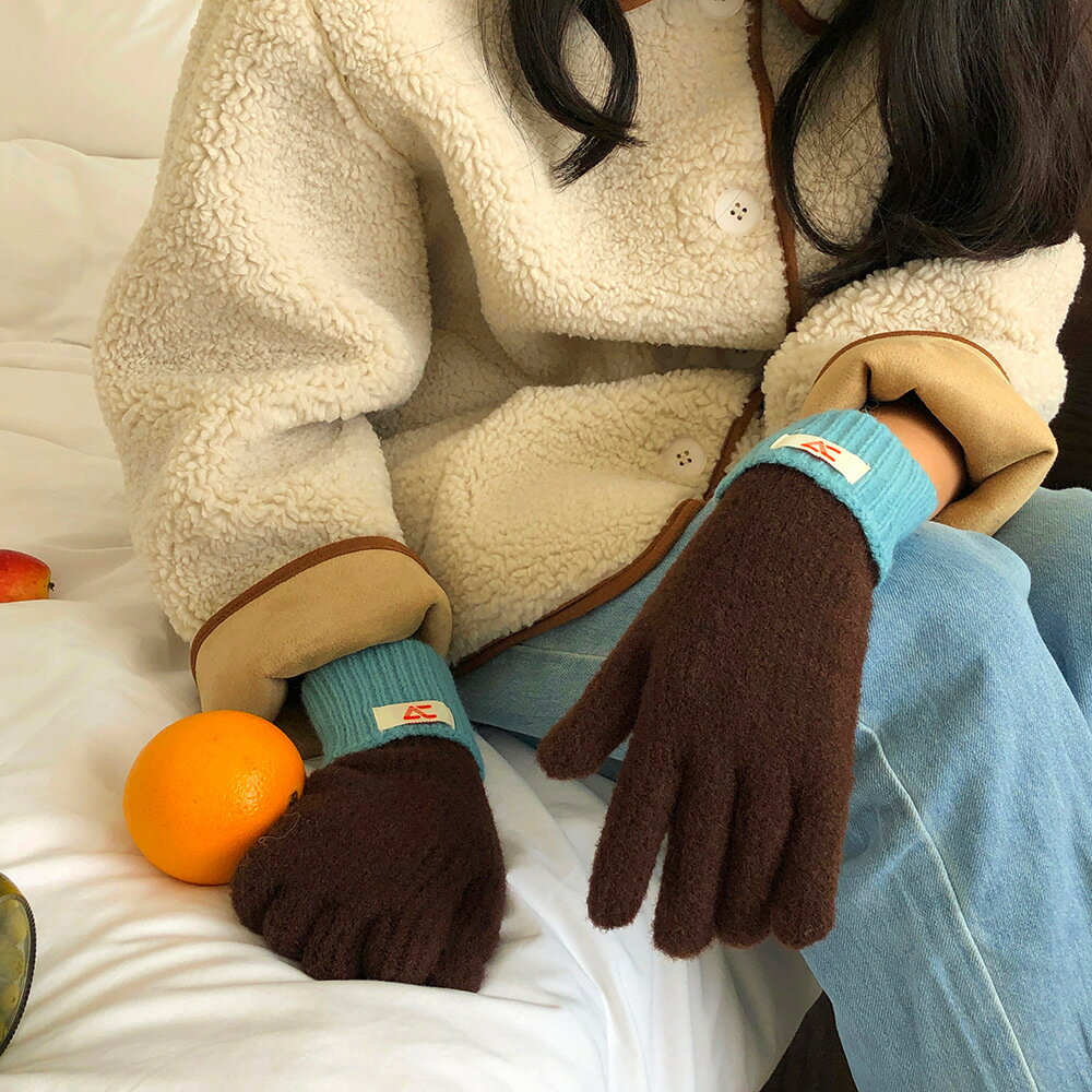 レディース手袋　韓国ファッション　秋冬 (T)