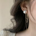 パールチェーンピアス (T)(4)