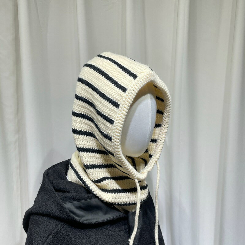 ニットキャップ　バラクラバフードウォーマー (T)