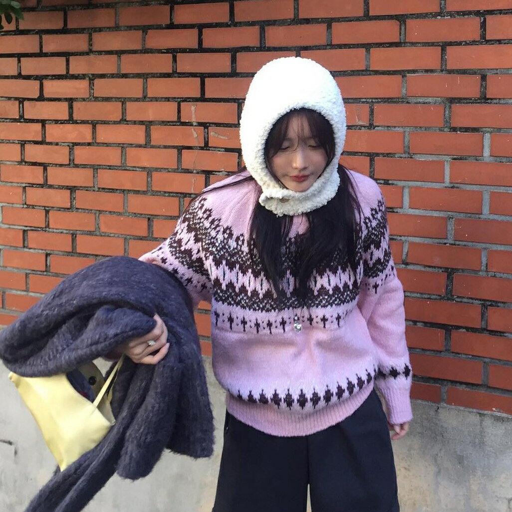 ニット帽子 バラクラバ (T)