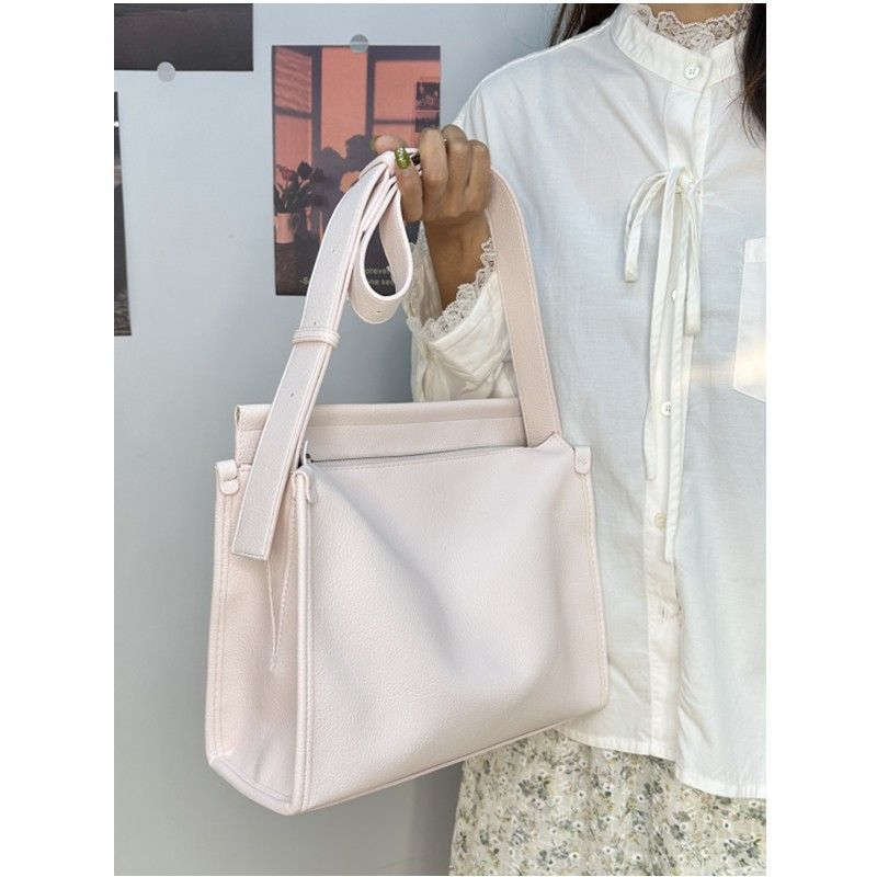 トートバッグ　ショルダーバッグ　大容量　レディース　韓国ファッション　デザイン　通勤 (T)