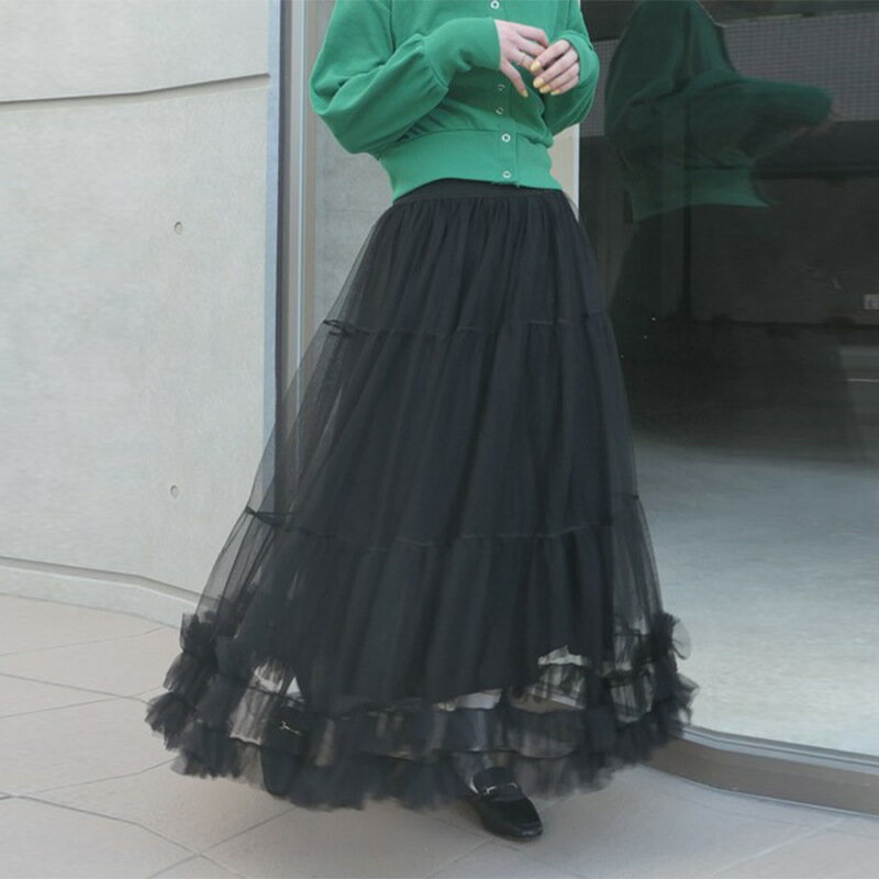 フリルチュールスカート (T)