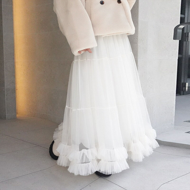 フリルチュールスカート (T)