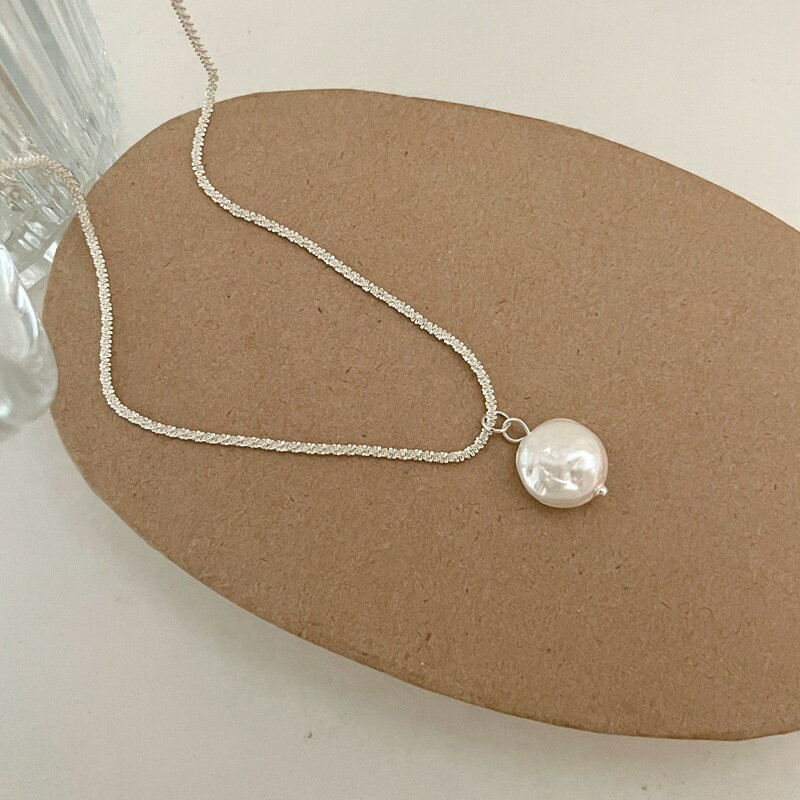 パールデザインネックレス (T)