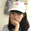 リボンキャップ 野球帽 (T)
