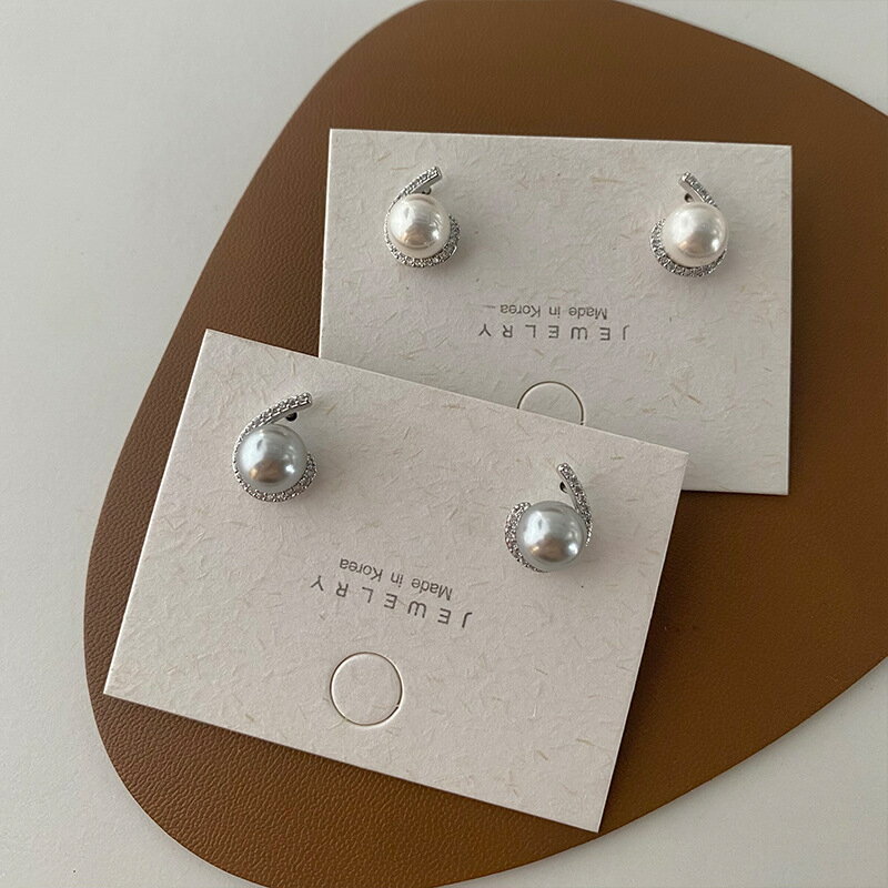 レディース金属風ピアス (T)(4)