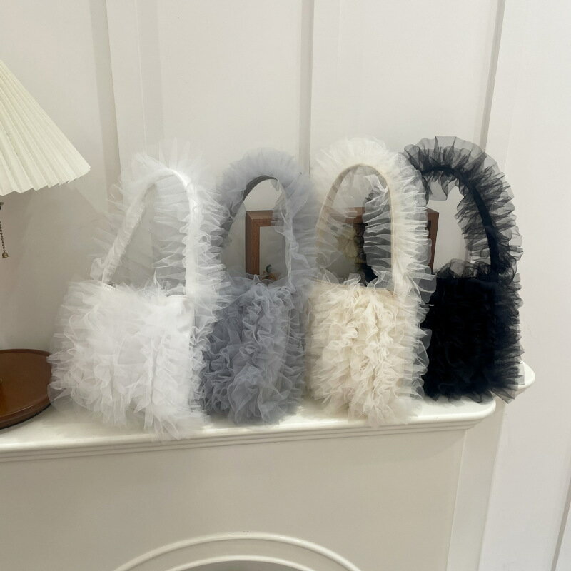 ミニバッグ　チュールバッグ (T)