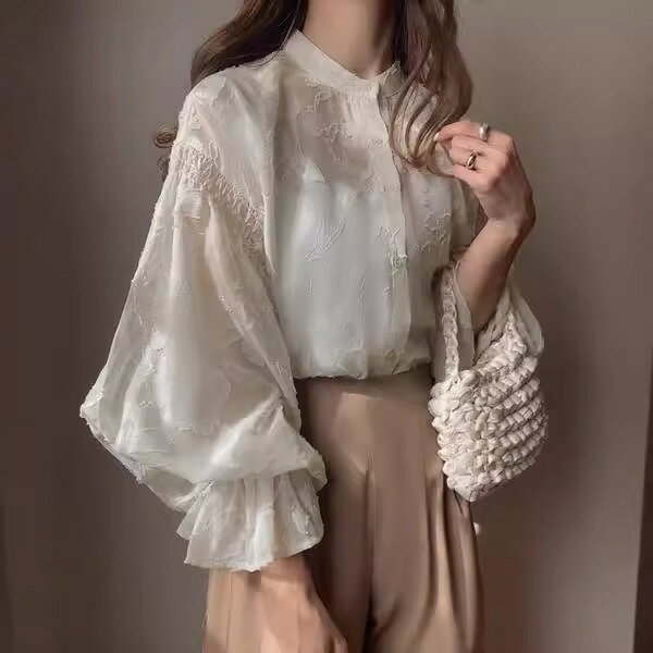 Rakuten - 長袖シャツ　春夏ファッション (T)