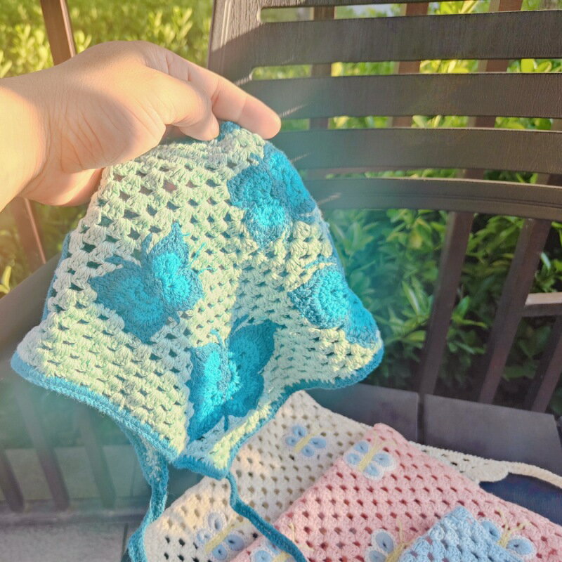 三角スカーフ　ヘアバンド (T)