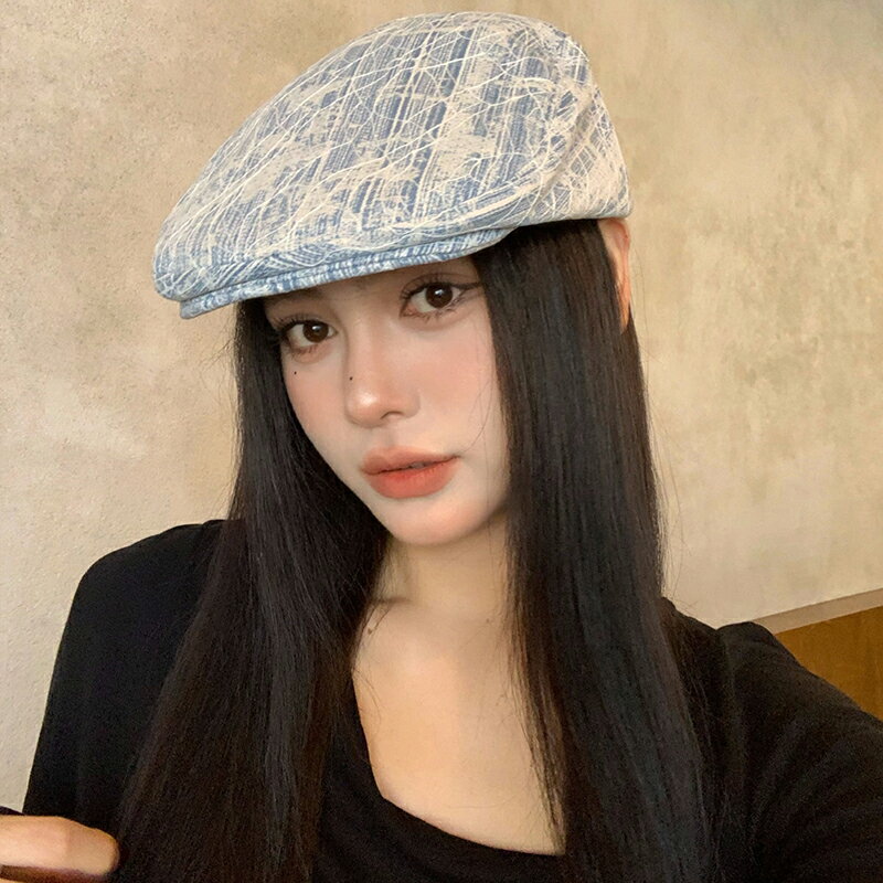 デニムハンチング帽子 (T)