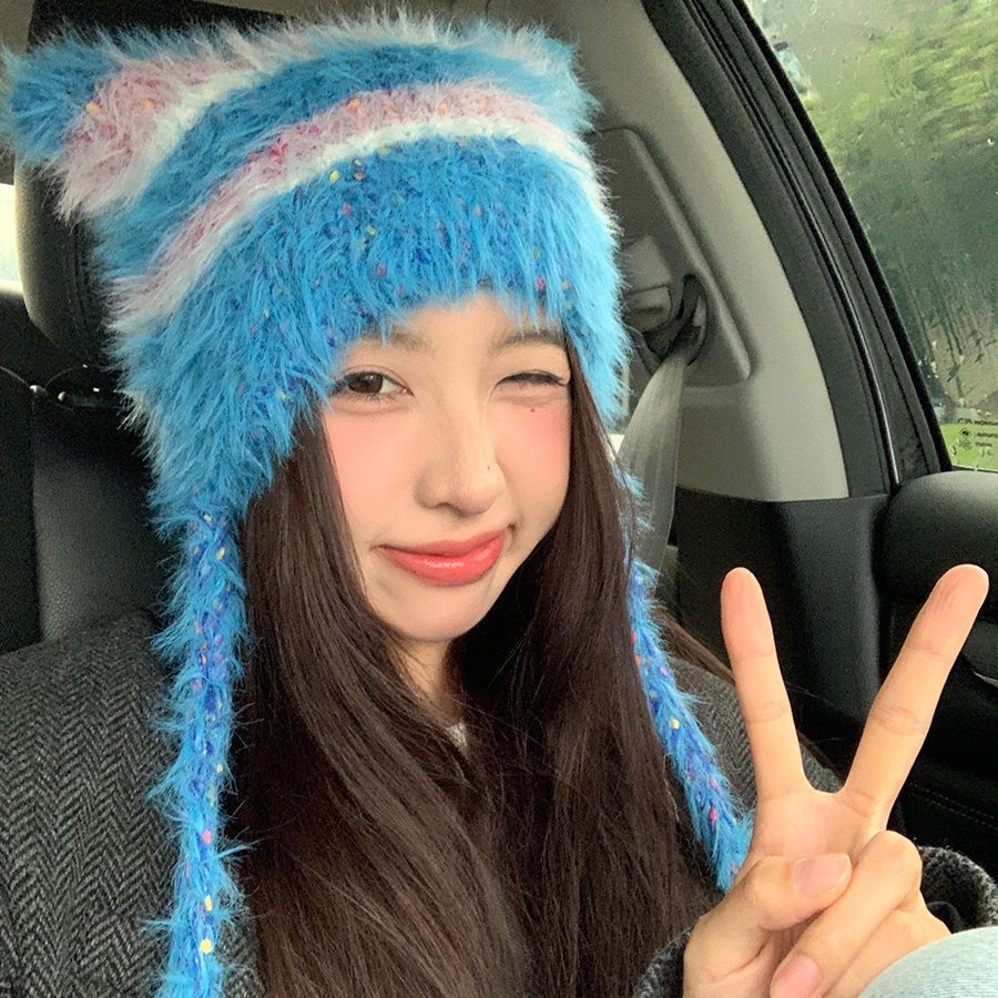 猫耳ニットキャップ (T)