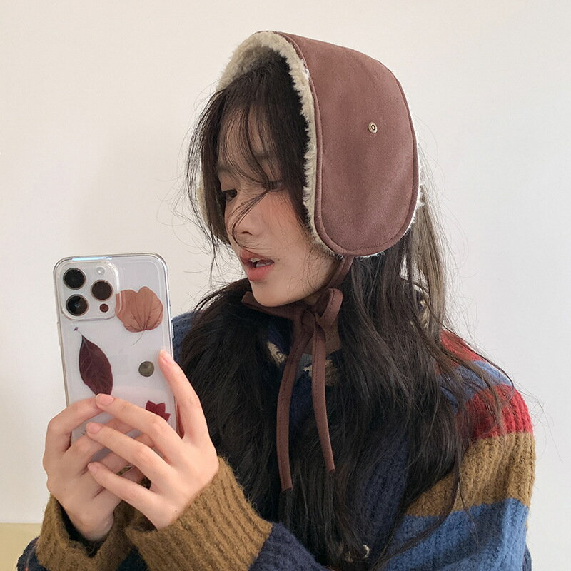 イヤーマフ　耳当て　レディース　韓国ファッション (T)