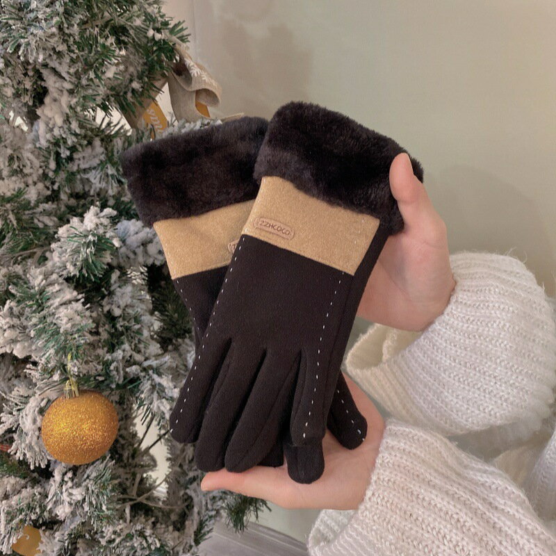 秋冬にぴったりのかわいいレディース手袋です。韓国ファッションを取り入れたデザインで、ファーのアクセントが魅力的。寒い季節でもおしゃれを楽しめるアイテムです。ぜひこの機会にお求めください。