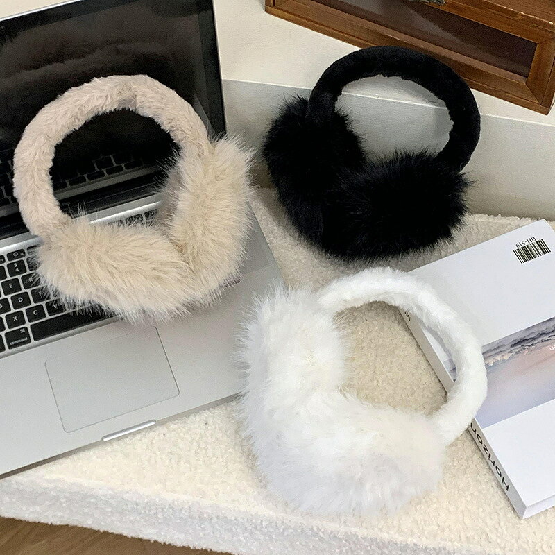 イヤーマフ　耳当て　レディース　韓国ファッション　かわいい　ファー (T)