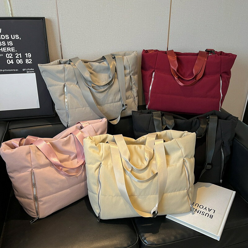Rakuten - トートバッグ 韓国ファッション デザイン かわいい キルティング (T)