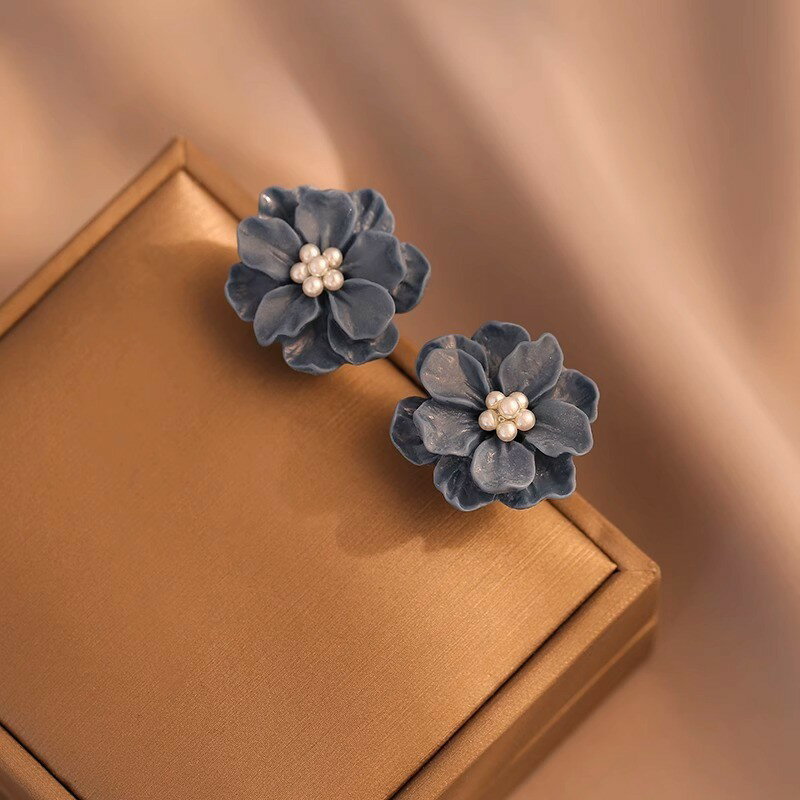花モチーフピアス・イヤリング (T)