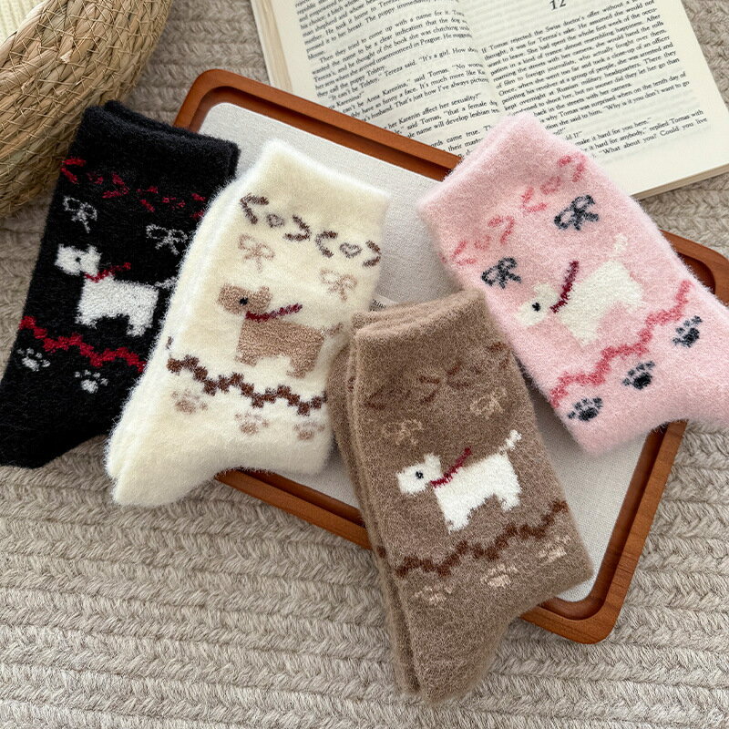 デザイン靴下 レディース 韓国ファッション リボン (T)