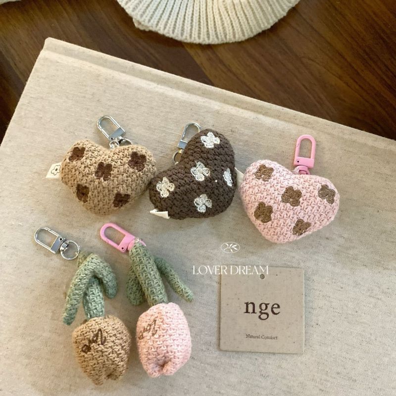 バッグチャーム アクセサリー 韓国ファッション ハート かわいい (T)