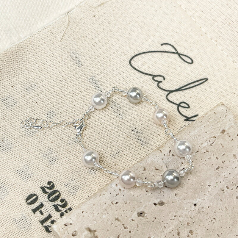 ブレスレット レディース INS 韓国ファッション デザイン パール (T)