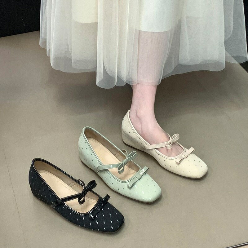 乐天商城 - パンプス レディース 韓国ファッション デザイン ins バレエコア (T)